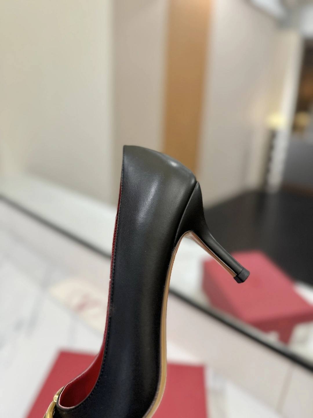 COCO-- V1859ti9o 1W2S0EN0DSH0NO Heel height：7.5CM goatskin Calfskin item:E-X138C3024